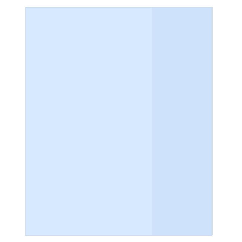 Обложка для дневников и тетрадей (210х350мм.), прозрачная, 120 мкм