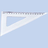 Треугольник пластиковый 30 градусов, 170 мм., CENTRUM 830