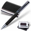 Набор GALANT Prestige Collection: ручка, визитница, черный, фактурная кожа