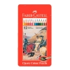 Карандаши 12 цветов Faber Castell Рыцари, 844, в металлической упаковке