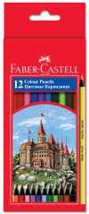 Карандаши 12 цветов Faber Castell, FC115808