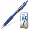 Ручка гелевая BRAUBERG автоматическая, толщина письма 0,5мм, 14105, синяя