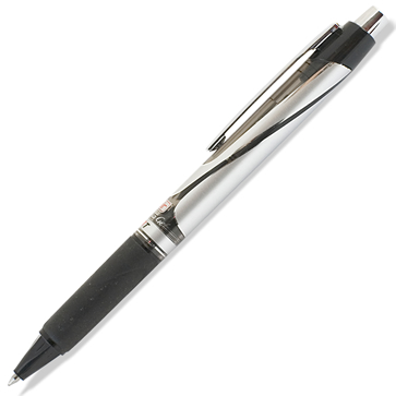 Ручка гелевая FLAIR 1126, автоматическая, черная